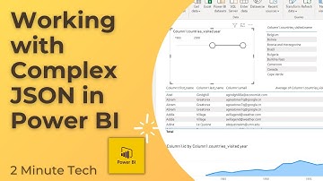 Working with complex JSON in Power BI