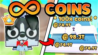 *NEW* This GLITCH Gives *INFINITE* CARTOON COINS In Pet Simulator X