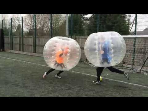 Bubble Footie at Biddulph High School