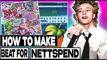 HOW WEGONEBEOK MAKE BEATS FOR NETTSPEND | FL Studio Tutorial
