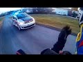 EPIC POLICE CHASE GETAWAY  | POLICEMEN SHOOT | 50ccm MOPED VS. POLICE