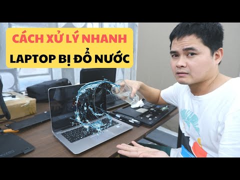 Video: Máy tính xách tay vẫn có thể hoạt động nếu bạn làm đổ nước vào nó?