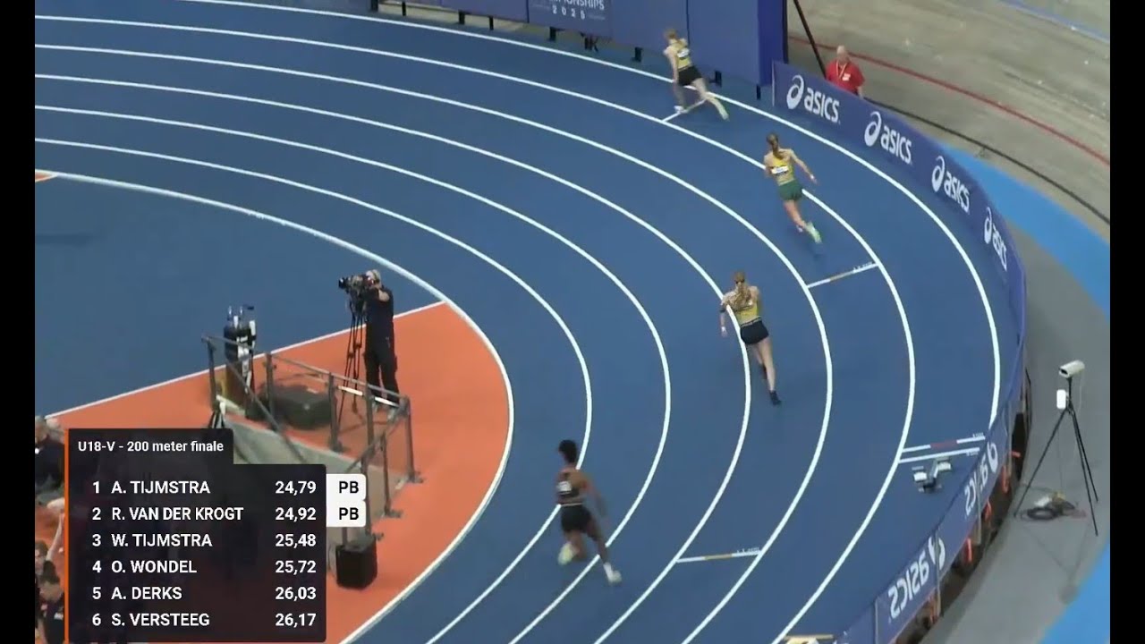 2025-02-16 ASICS NK Indoor U18 AmyWendyFinal200m