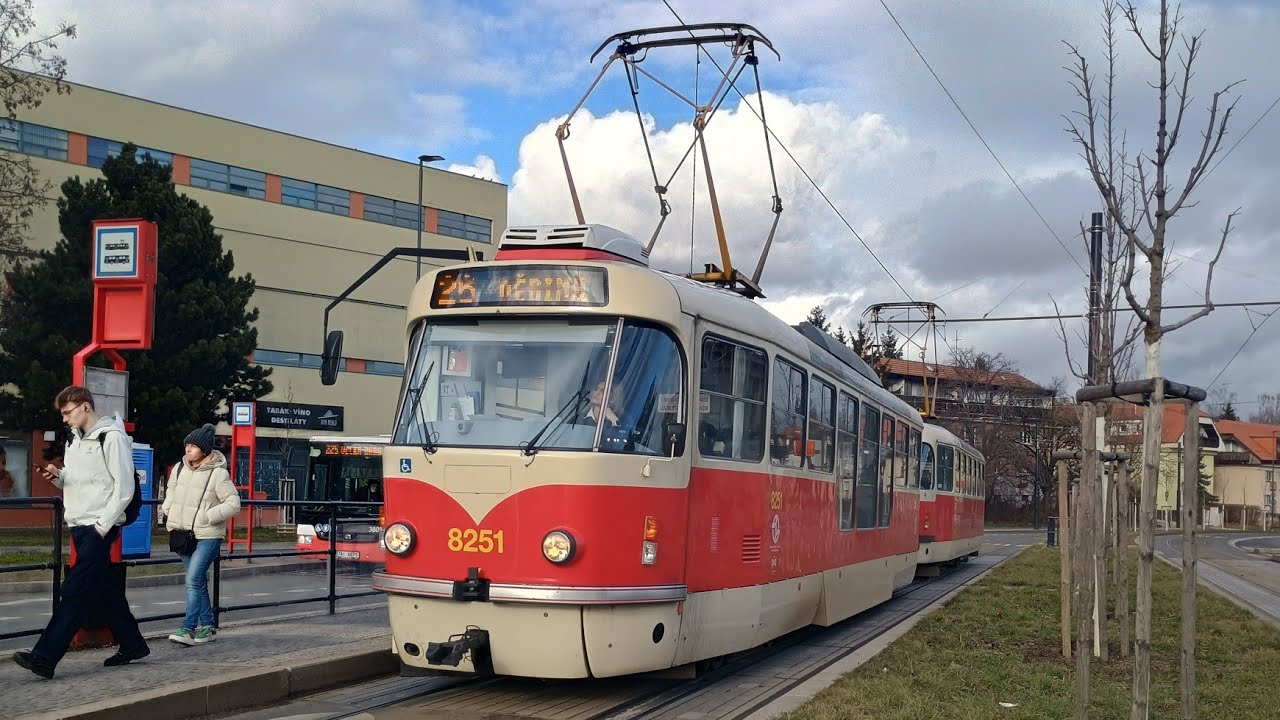 VÝJIMEČNÉ!! Jízda vokovickou wanou na lince 26 #8251  (Letenské nám. - Sparta)