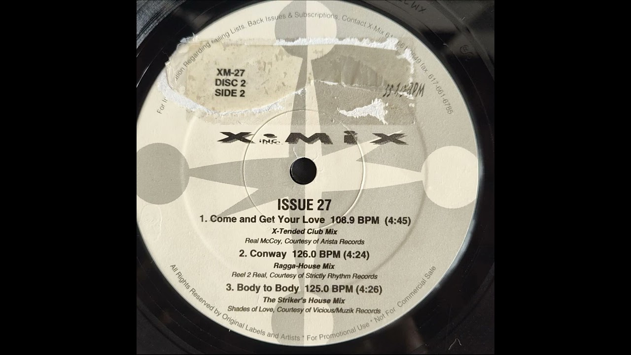 Shades Of Love – Body To Body [The Striker's House Mix] [X-Mix Issue 27 Disco 2]