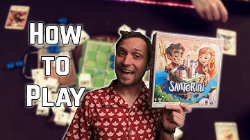How To Play Santorini by Roxley and Spin Master - Board Games Live Teach