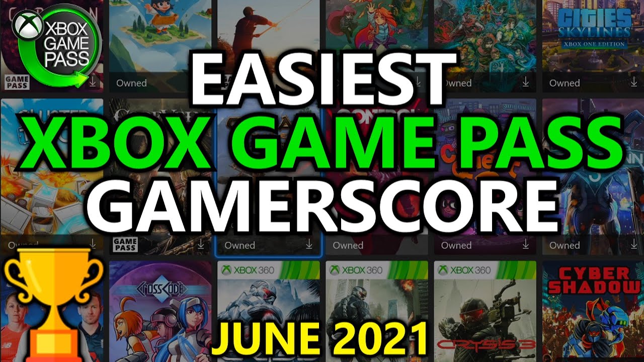 Free and Easy Gamerscore Games on Xbox 