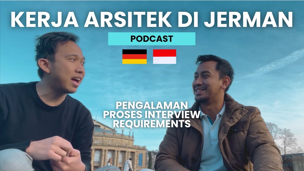 TANPA Bahasa Jerman, bisa kerja Full Time Sebagai Arsitek di stuttgart #jermanindonesia