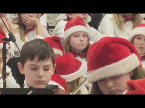 Alex Christmas orchestra concert Freedom Intermediate School 2023