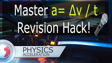 🎧 Acceleration, Physics formula memory 🎵 | Lock formula into your long-term memory