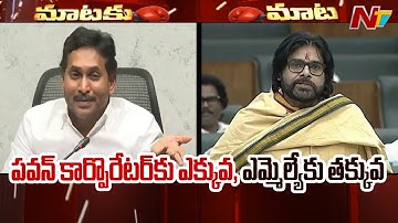 YS Jagan Strong Counter to Pawan Kalyan | NTV