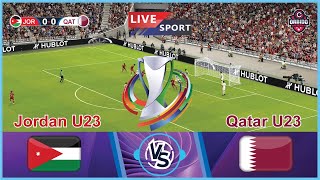 [LIVE] Jordan U23 vs Qatar U23 \/ AFC Asian Cup-2024 \/ Full Match \/ video game Simulation