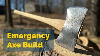 Customer Emergency! Last Minute 5lb Axe Build