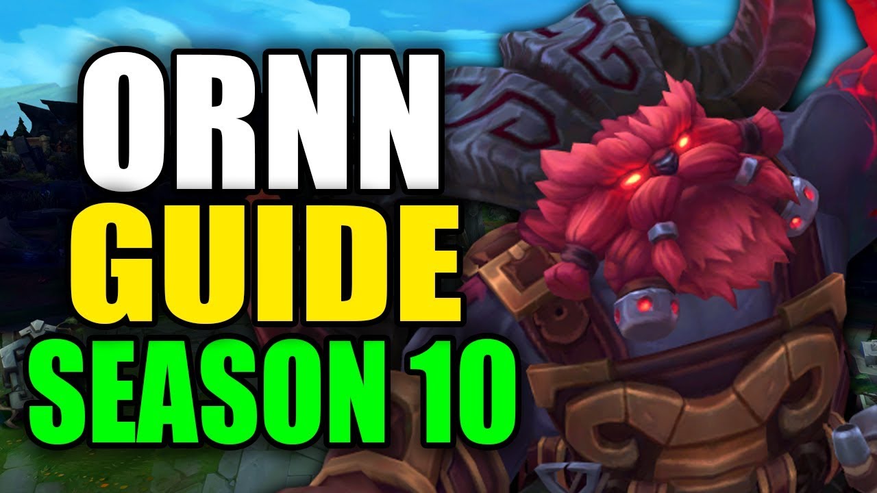 SEASON ORNN GAMEPLAY GUIDE - Ornn Build, Runes, Playstyle) - League of Legends - YouTube