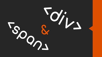 دورة الـ HTML | الدرس 8 : وسمان الـ Div و Span