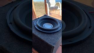 12” Sub On a $15 Tiny Amp (INSANE RESULTS) #bluetoothspeaker #bass #diy #soundsystem #subwoofer