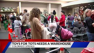 Toys for Tots needs a warehouse for annual giveaway