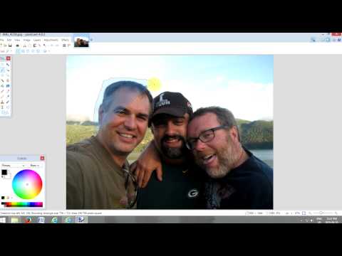 Face Swap using Paint.net