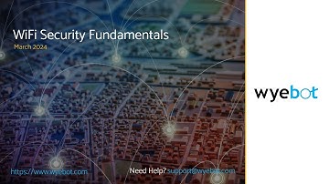 Webinar - WiFi Security Fundamentals