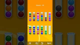 Ball sort-Bubble sort puzzle Game Master level 46