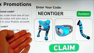 2022 *5 NEW* ROBLOX PROMO CODES All Free ROBUX Items in MAY +