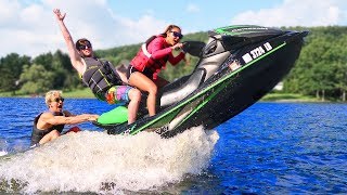 JET SKI WHEELIE!!