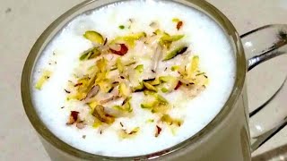 માર્કેટ જેવી લસ્સી ઘરે બનાવવાની સરળ રીત / Plain Lassi Recipe