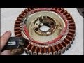 How to rewire an old washing machine motor to generate free power