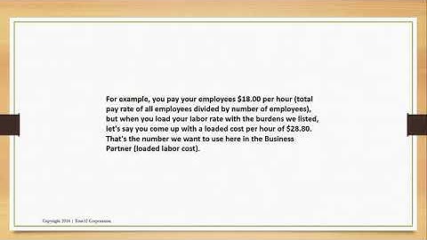 15 Custom Cabinet Estimator-Labor Rates Setup Tutorial