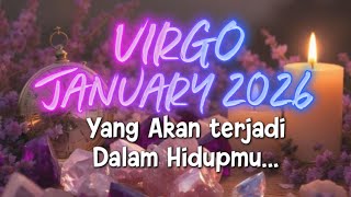 VIRGO ♍️ YANG AKAN TERJADI DI BULAN JANUARY 2026 |Karir|pendidikan|keluarga|Asmara|uang|kesehatan