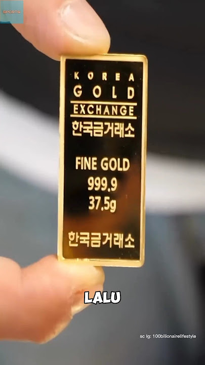 proses pembuatan emas Antam di Korea #shorts