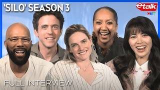 'Silo' cast reveals what relic they would bring into the Silo with them | Season 3 Interview