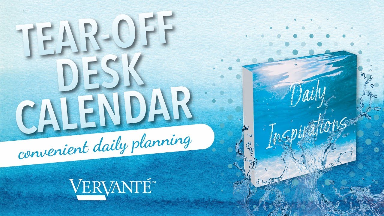 Custom Tear-Off Desk Calendars - Keep Your Brand Visible All Year