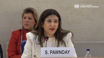 All too often, responses to atrocity risks remain selective, shaped by politics, expert says | HRC58