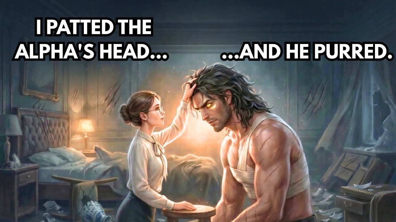 I Patted the Alpha’s Head When He Growled — The Room Went Silent, He Leaned Into My Hand and Purred