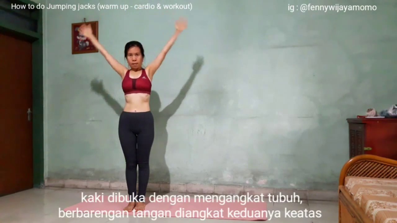 How To Do Jumping Jacks Warm Up Cardio Or Workout Youtube