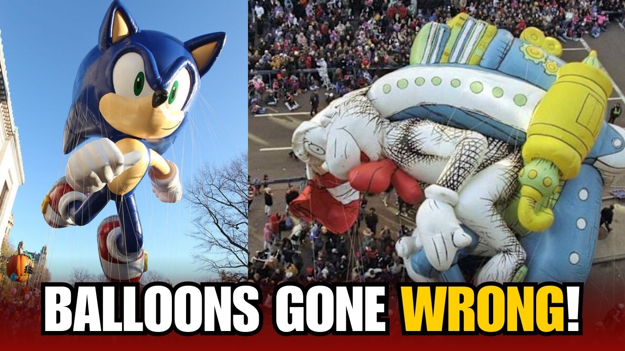 8 крупнейших катастроф с воздушными шарами на параде Macy’s в истории | Шокирующие происшествия, ...