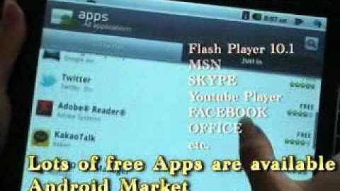 New Arrival 8" Android 2.2 Tablet PC A-816