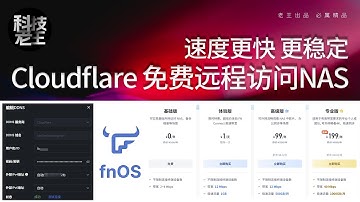 白嫖飞牛NAS远程访问！Cloudflare DDNS完胜FN Connect | 实现永久免费高速访问