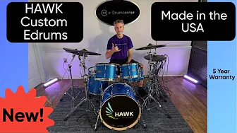 Hawk Custom Edrums Flight and USA Custom Overview