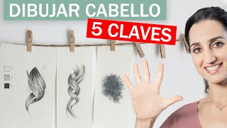 5 keys to drawing HAIR + extra Afro