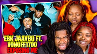 EBK Jaaybo - Exposing Me (ft. VonOff1700) | REACTION