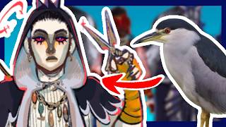 turning birds into deities (speedpaint/worldbuilding lore)