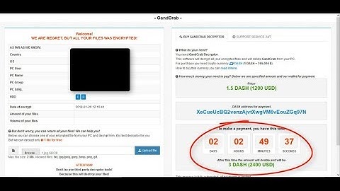 [WARNING!] GandCrab v5.0.3 Ransomware Infection  - Demonstration Video