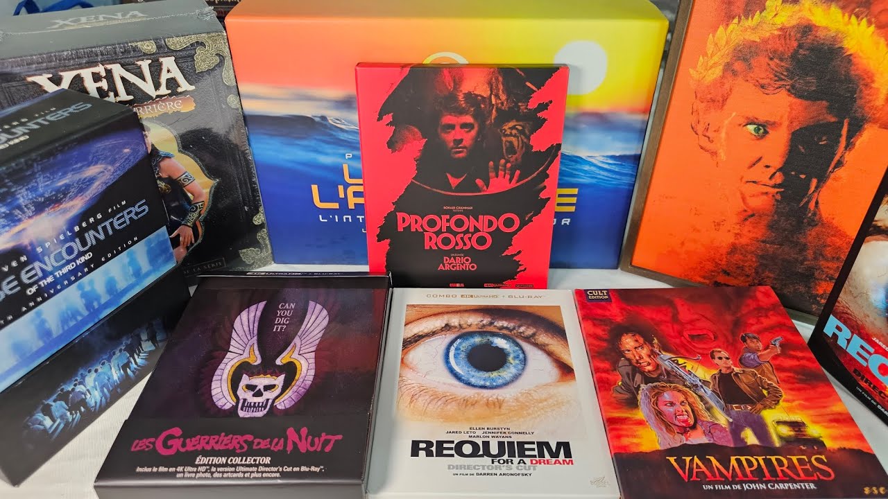 ENCORE PLEINS DE COLLECTORS INCROYABLE , QUALITATIFS ET PRESTIGIEUX...BLU-RAY / 4K !!!