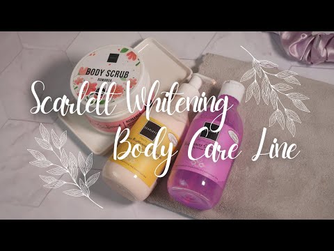 SCARLETT BRIGHTENING BODY CARE REVIEW