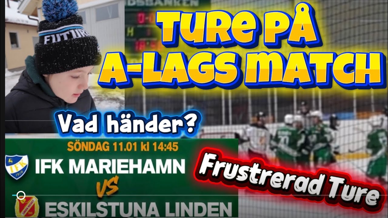 Матч основной команды IFK, напряженный второй период и Туре, который хочет домой.