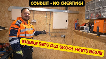 Bending Steel Conduit Bubbles and Sets - Full demo - Tips and Tricks