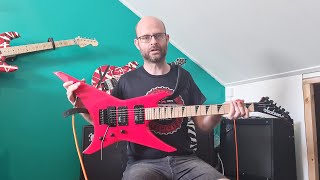 Brand new 2022 Jackson Warrior Ferrari Red WRX24M X Series - Demo and Review - 4K quality