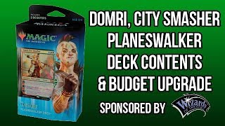Ravnica Allegiance - Domri, City Smasher Planeswalker Deck & Budget Upgrade  - YouTube